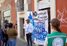 PBI-Mexico accompanies the People’s Front as water defenders file complaints with the Puebla State Human Rights Commission
