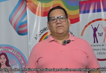 PBI-Honduras video includes call from the Arcoíris LGTB Association of Honduras to decentralize the Protection Mechanism