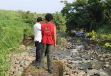 PBI-Guatemala accompanies REDSAG and the Pajales Sis community council on tour, observes damage by local sugar mill to river