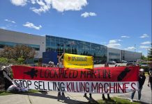 The Council of Canadians and Shut Down CANSEC organize “Healthcare not Warfare” bus tour in Ottawa during CANSEC arms show