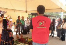 PBI-Guatemala accompanies gathering of people alongside the Peaceful Resistance of the Poqomán People in Chinautla