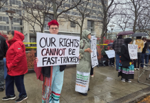 PBI-Canada observes National Day of Action in Ottawa that challenges major projects agenda as First Nations-First Ministers meet