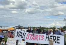 Disarmament Week letter calls for funding for conflict prevention, an economy not dependent on weapons exports